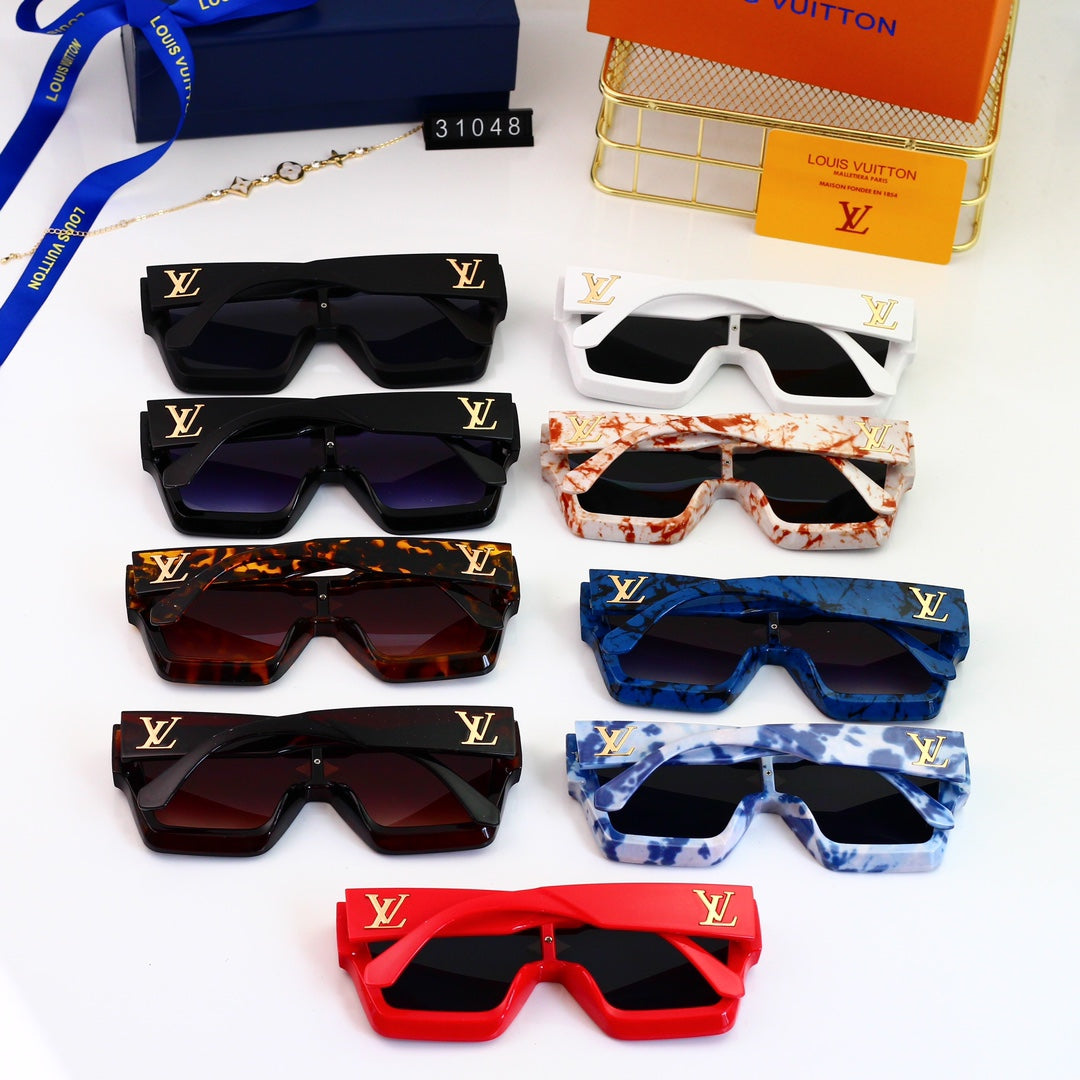 Chunky Frame Cool Sunglasses-With Gift Box