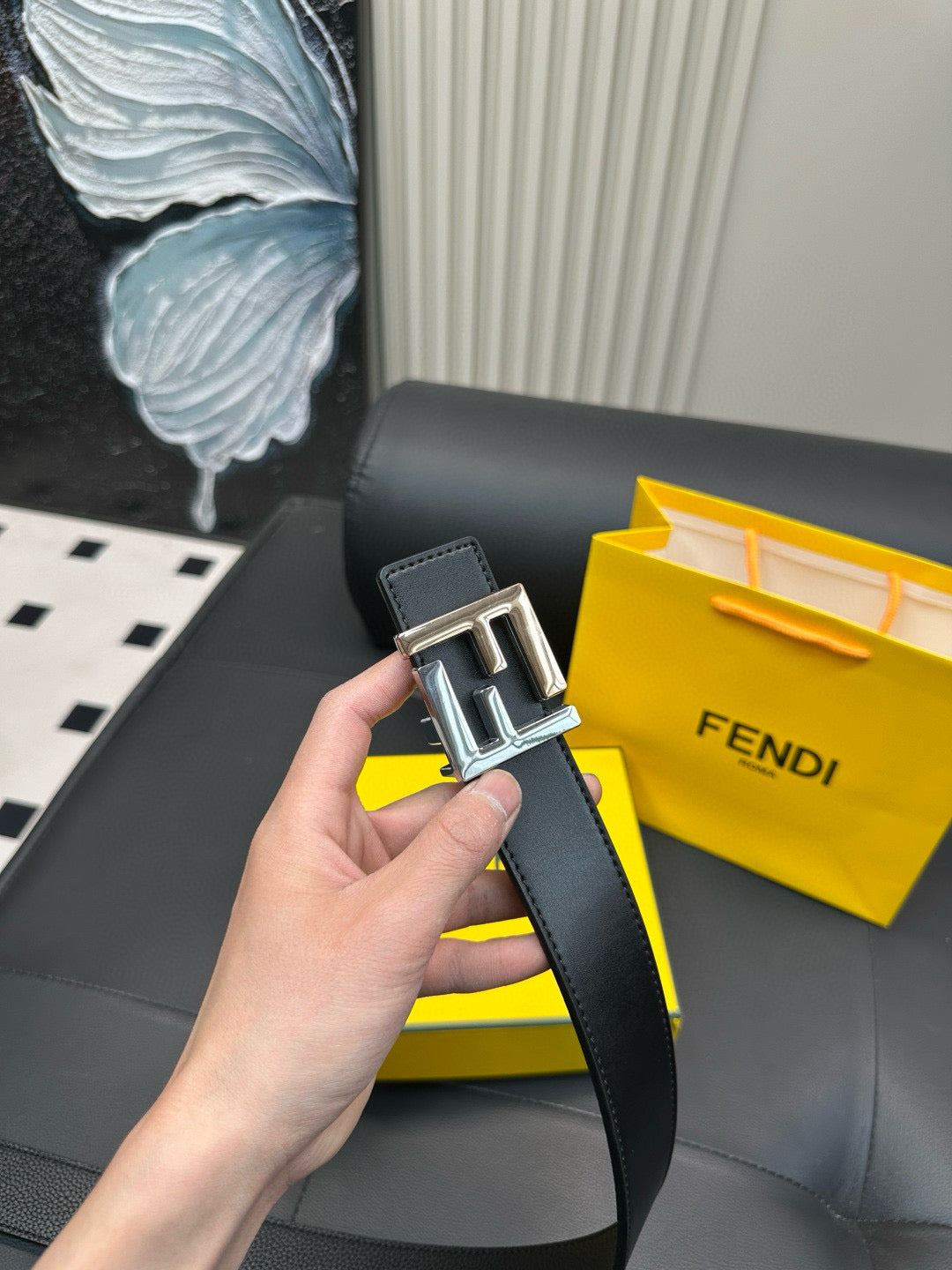 FENDI Classic Golo style - glossy finish