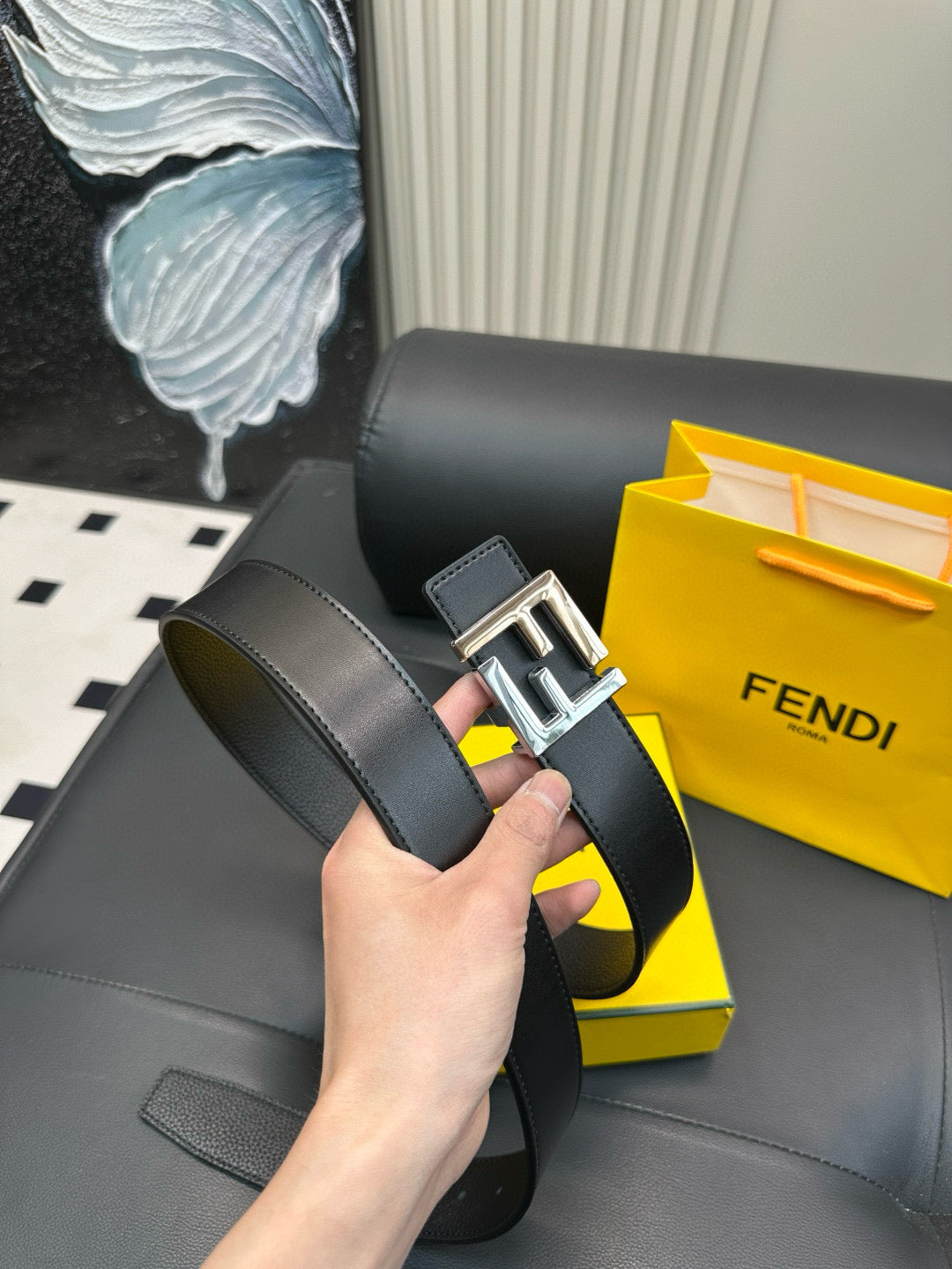 FENDI Classic Golo style - glossy finish