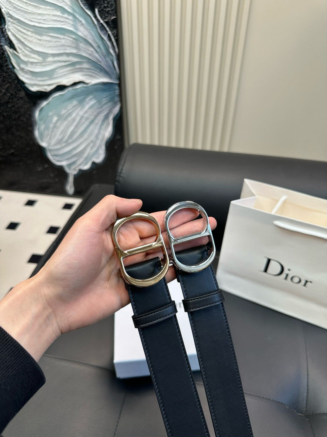 Dior Classic fashion style - glossy finish