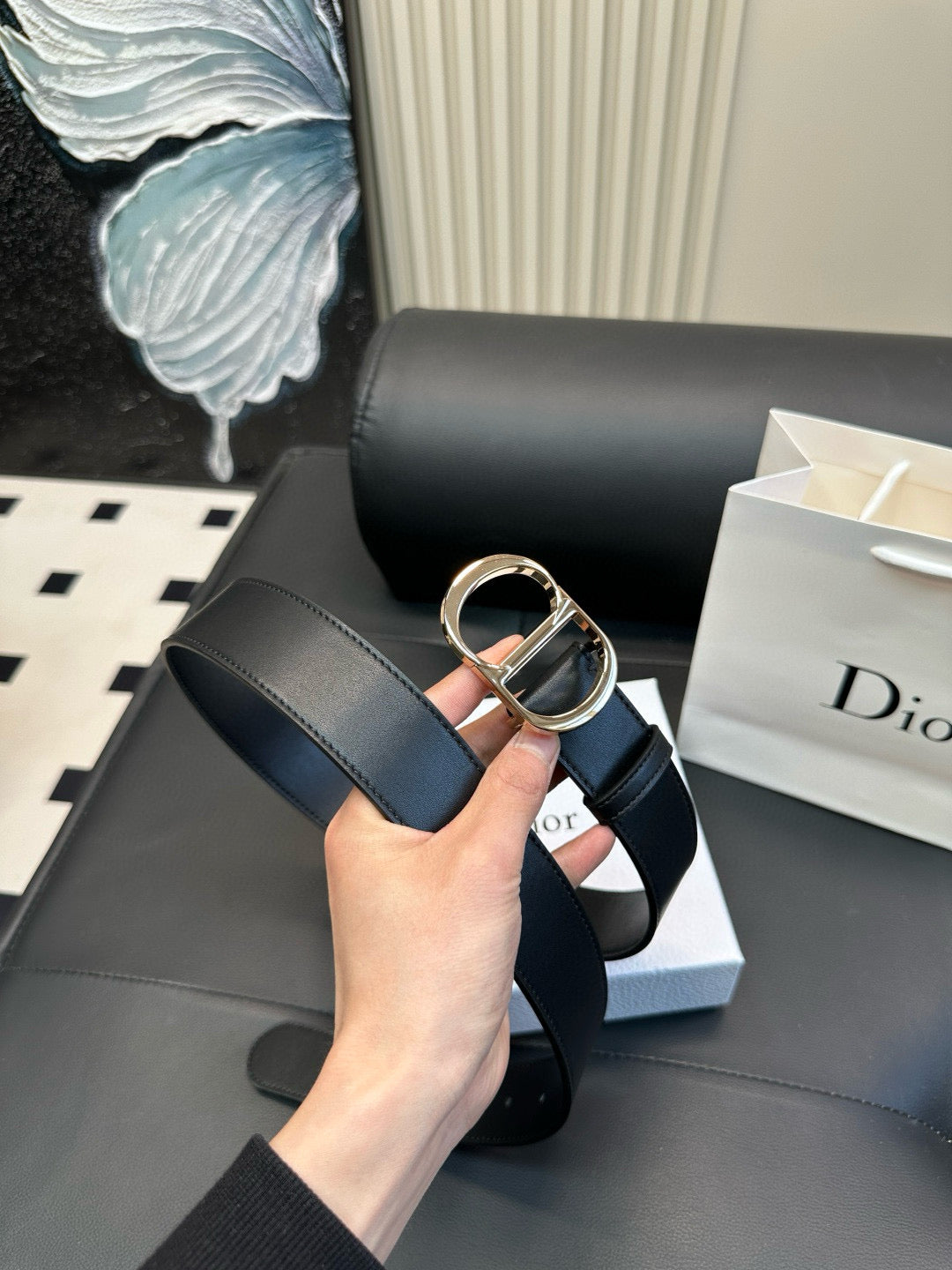 Dior Classic fashion style - glossy finish
