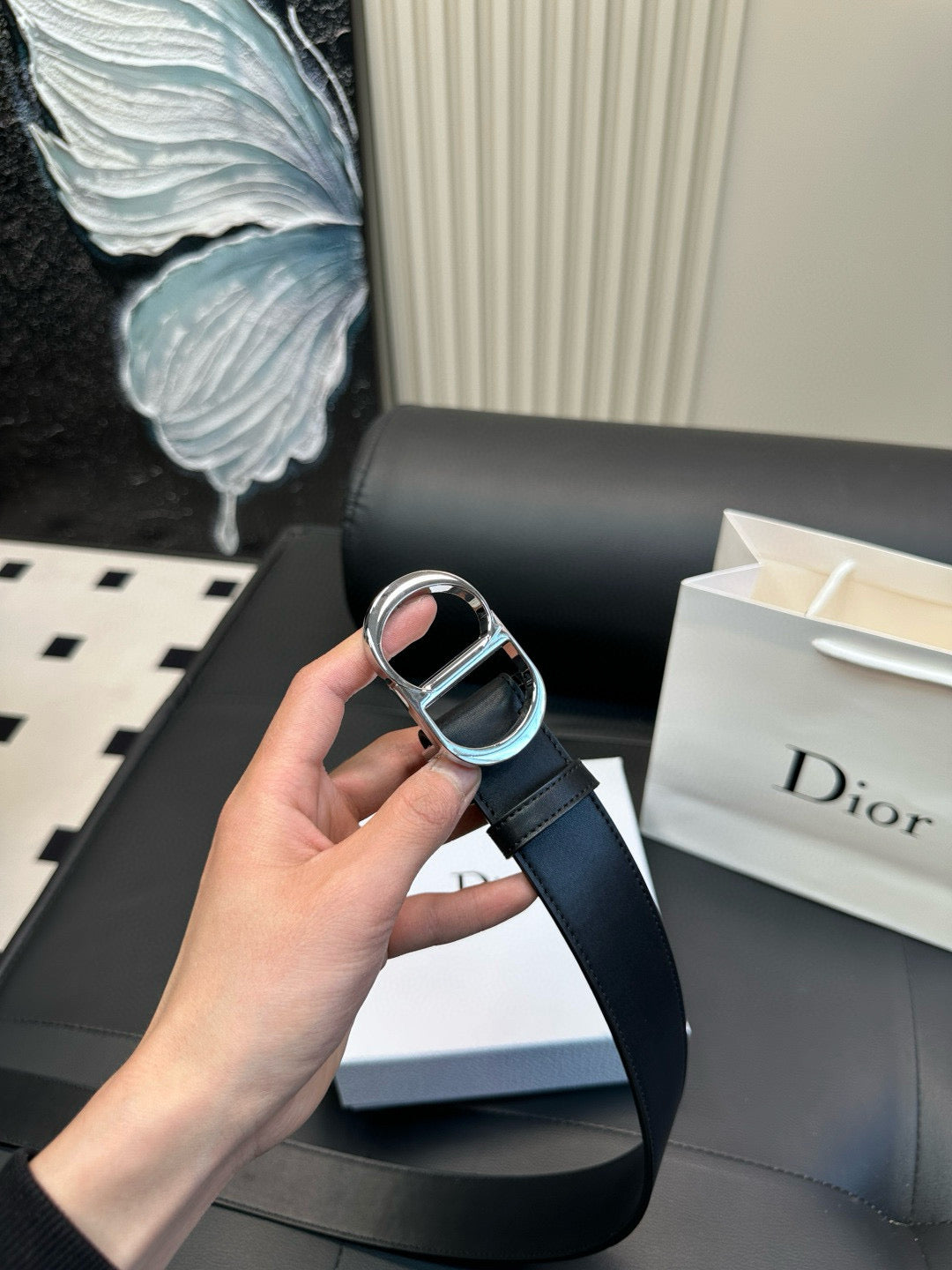Dior Classic fashion style - glossy finish