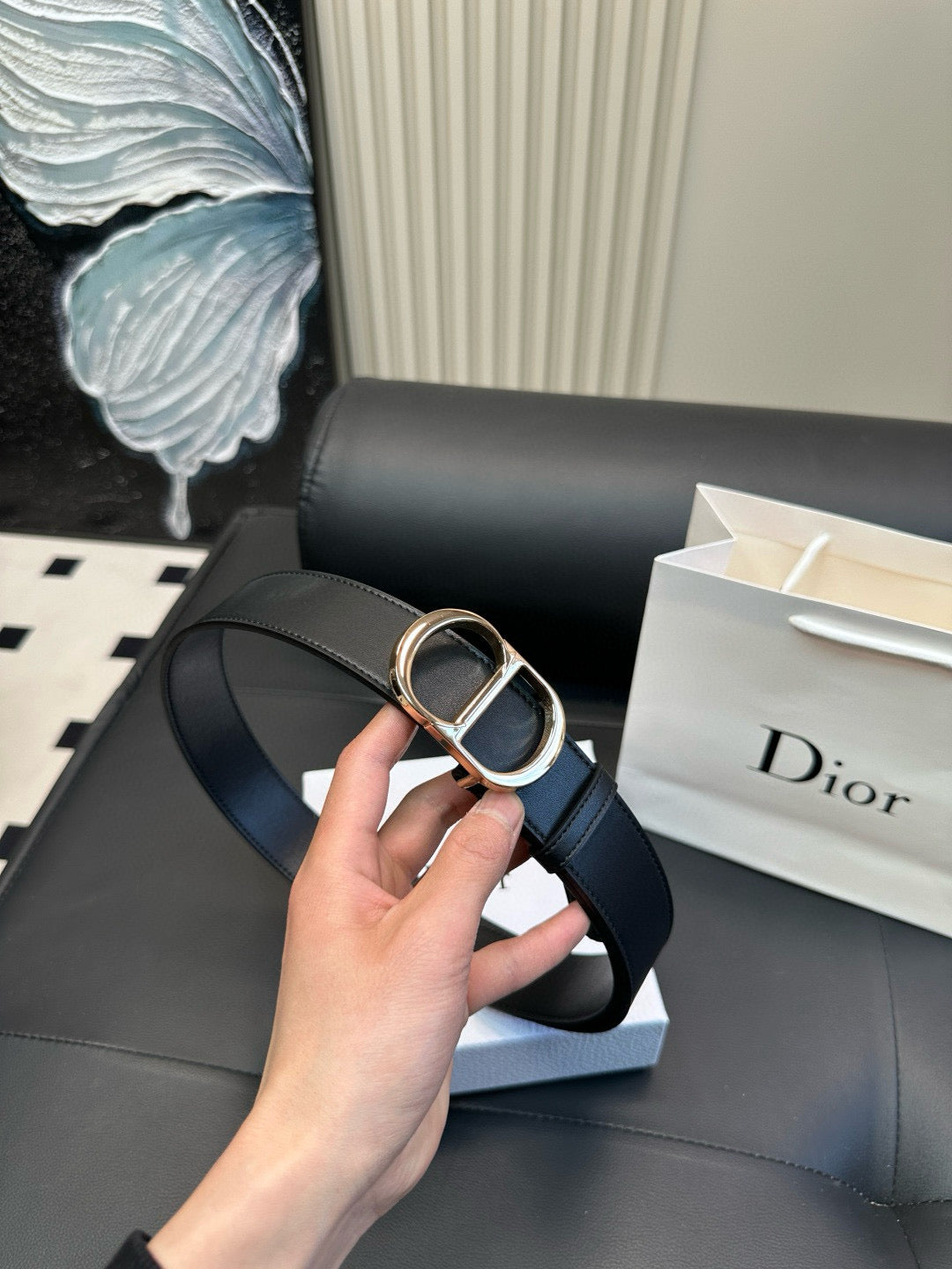 Dior Classic fashion style - glossy finish