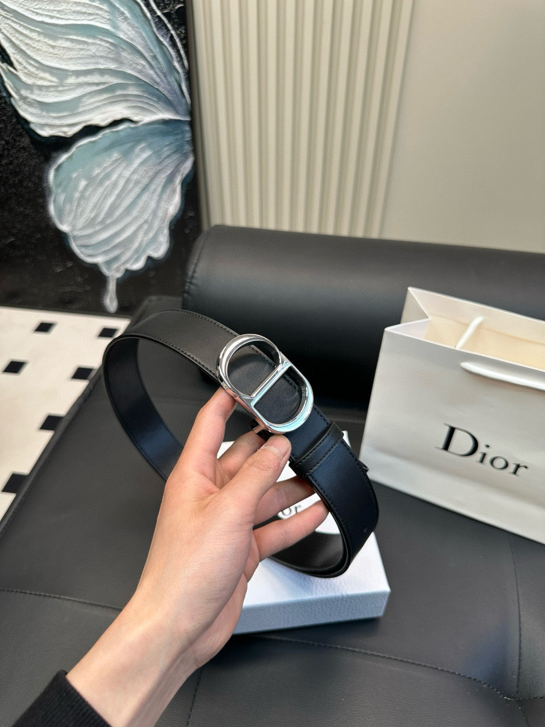 Dior Classic fashion style - glossy finish