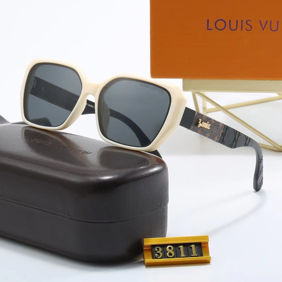 Hexagonal Sunglasses-With Gift Box