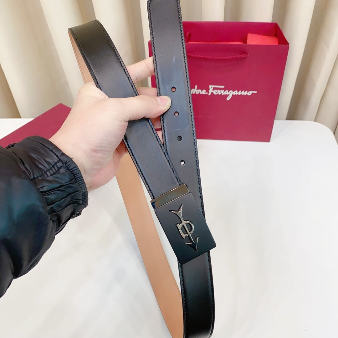 Unisex Suits Casual Every Day Leather Belt