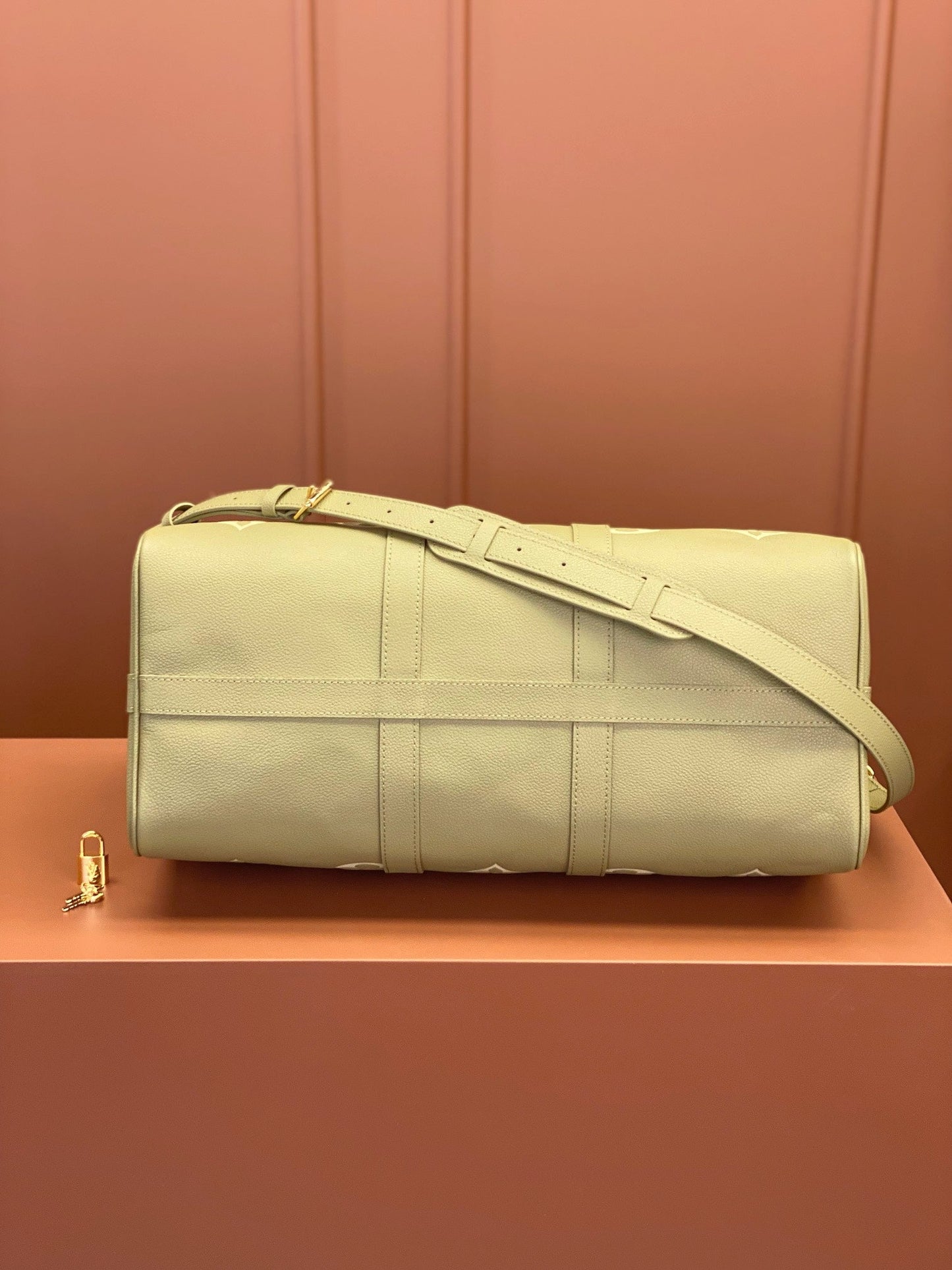 0528 Keepall Bandoulière 45 Monogram Empreinte Leather