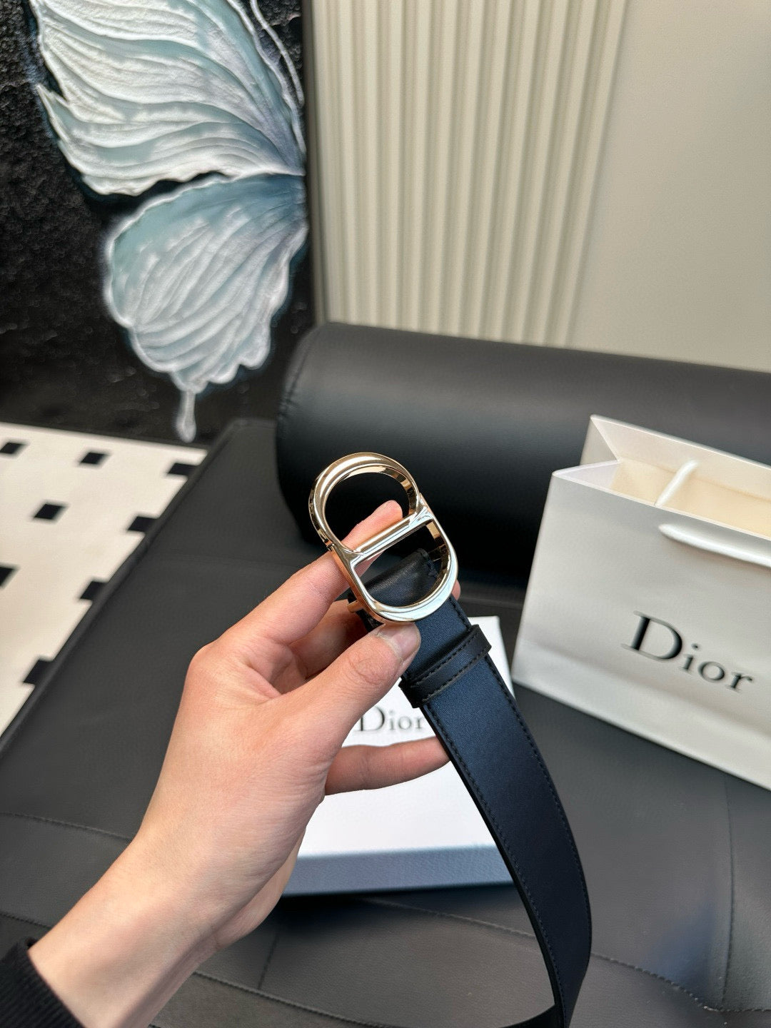 Dior Classic fashion style - glossy finish