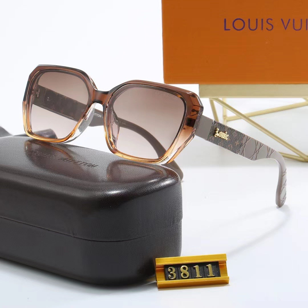 Hexagonal Sunglasses-With Gift Box