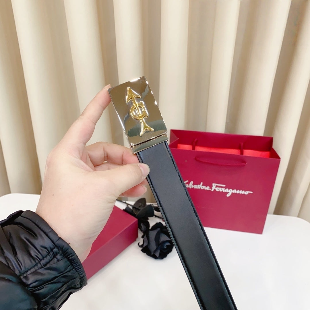 Unisex Suits Casual Every Day Leather Belt